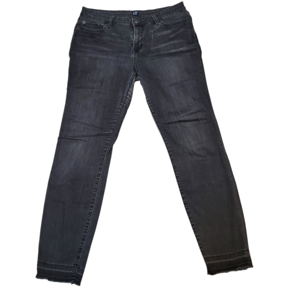 GAP Women's Washed Black Legging Jeans - Size 31